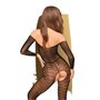 Бодистокинг с длинными рукавами Penthouse - Dreamy Diva Black XL