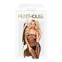 Бодистокинг с чулками и геометрическим рисунком Penthouse - Firecracker Black S/L