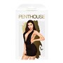 Мини-платье с хомутом и глубоким декольте Penthouse - Heart Rob Black M/L (SO4342)