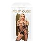 Бодистокинг с контрастным узором Penthouse - Under Arrest Black S/L