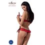 Комплект белья Passion CHERRY SET WITH OPEN BRA Exclusive размер L/XL красный (PS25507)