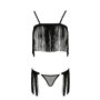 Комплект белье Passion KASSANDRA SET WITH OPEN BRA Exclusive черный размер L/XL (PS26301)