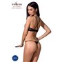 Комплект белья Passion QUENTRIS BIKINI Exclusive черный размер S/M (PS26602)