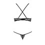 Комплект белья Passion QUENTRIS BIKINI Exclusive черный размер XXL/XXXL (PS26603)