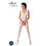 Бодистокинг Passion BS046, размер универсальный, белый (PBS046W)