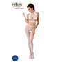 Бодистокинг Passion BS048, размер универсальный, белый (PBS048W)