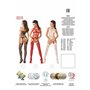 Бодистокинг Passion BS049, размер универсальный, красный (PBS049R)