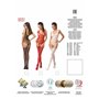 Бодистокинг Passion BS051, размер универсальный, красный (PBS051R)