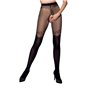 Колготки с открытым доступом Passion TIOPEN 012 black 3/4 (20/40 den), двойная плотность