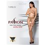Телесные колготки с открытым доступом Passion TIOPEN 014 beige 5 (20 den), имитация чулок