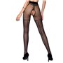 Колготки с открытым доступом Passion TIOPEN 014 black 1/2 (20 den), имитация чулок