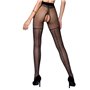 Колготки с открытым доступом Passion TIOPEN 014 black 3/4 (20 den), имитация чулок