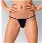 Женские трусики XS-2XL с силиконовой анальной пробкой Art of Sex - Sexy Panties plug size L Black