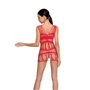 Бодистокинг Passion BS089 red