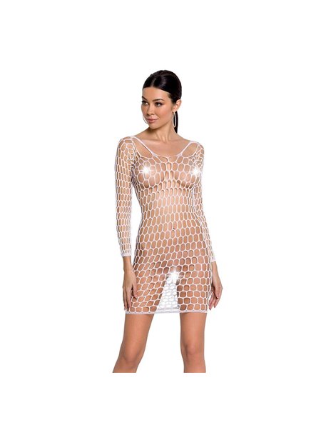 Бодистокинг Passion BS093 white