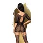 Бодистокинг Penthouse - High stakes Black XL