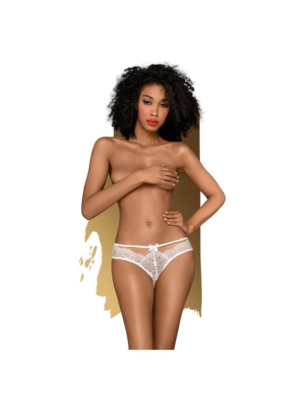 Трусики Penthouse - Adore me White S/M