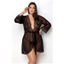 AMBERLY PEIGNOIR black 4XL/5XL - Passion