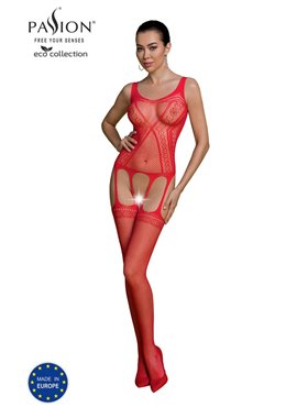 Бодистокинг Passion ECO BS007 red