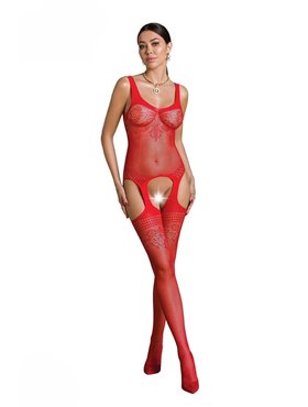 Бодистокинг Passion ECO BS008 One size красный (SO7083)