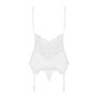 Obsessive 810-COR-2 corset & thong white L/XL