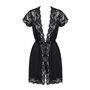 Obsessive 810-PEI-1 peignoir black XXL