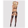 Obsessive 810-SEG-1 3 pcs set black S/M