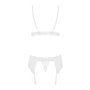Obsessive 810-SEG-2 3 pcs set white S/M