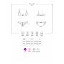 Obsessive 834-CST-6 nurse costume S/M