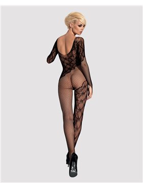 Бодистокинг Obsessive Bodystocking F210 black S/M/L (SO7221)