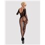 Бодистокинг Obsessive Bodystocking F210 black S/M/L (SO7221)