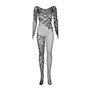 Бодистокинг Obsessive Bodystocking F210 black S/M/L (SO7221)