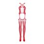 Obsessive Bodystocking G313 red S/M/L