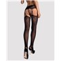 Obsessive Garter stockings S206 black S/M/L