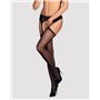 Obsessive Garter stockings S314 black S/M/L