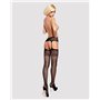 Obsessive Garter stockings S500 black S/M/L