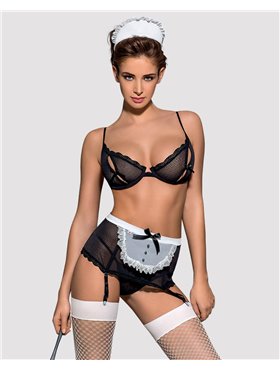 Obsessive Maidme set 5-pcs S/M