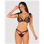 Obsessive Obsessivia 2-pcs set black S/M