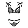 Obsessive Obsessivia 2-pcs set black S/M