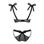 Obsessive Obsessivia 2-pcs set black S/M