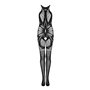 Бодистокинг Obsessive Bodystocking G331 S/M/L черный (SO7697)