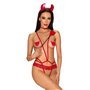 Obsessive Evilia teddy red L/XL