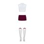 Obsessive Student 4 pcs costume L/XL