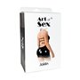 Сексуальное виниловое платье Art of Sex - Jaklin, размер XS-M, цвет красный