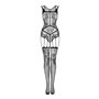 Бодистокинг Obsessive Bodystocking F239 S/M/L черный (SO7864)