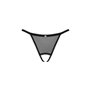 Obsessive Celia Noir crotchless thong XL/2XL
