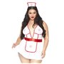 Leg Avenue Roleplay Nightshift Nurse + 1X-2X White/Red