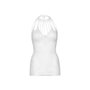 Leg Avenue Strappy Lace mini dress OS White