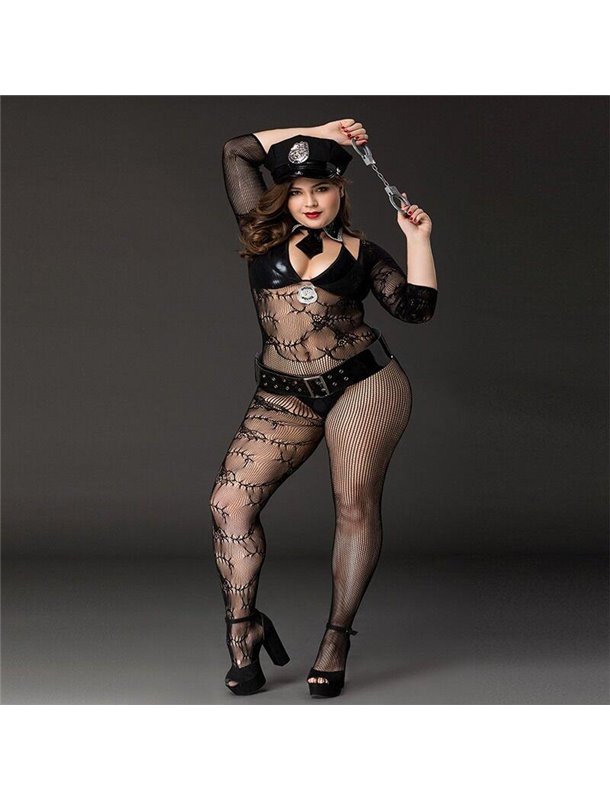 Эротический костюм полицейской JSY P71101 Plus Size