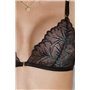 Комплект белья с поясом Passion DELIENA SET black S/M (SO8422)